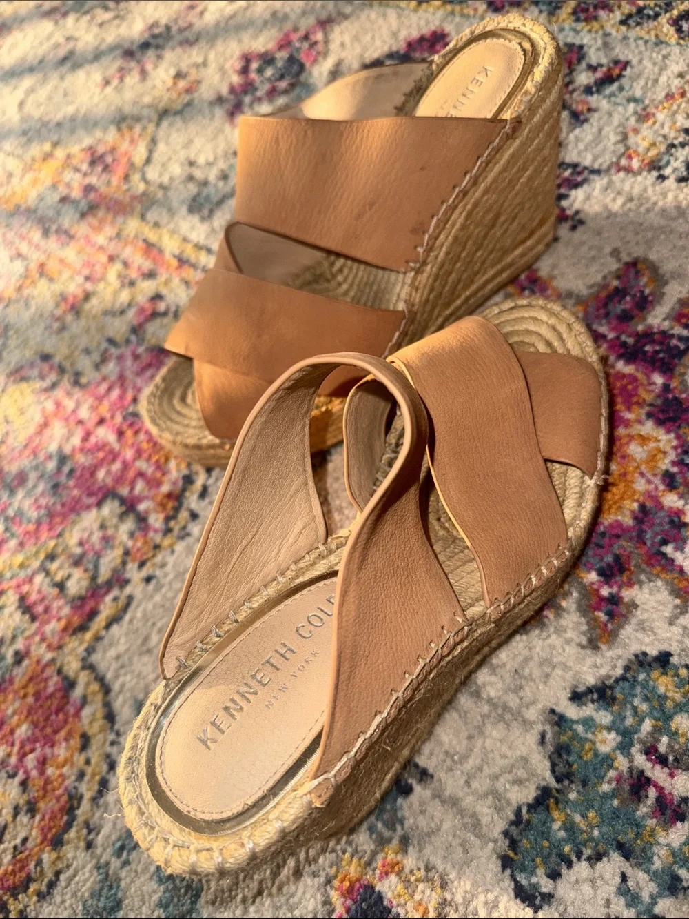Kenneth Cole wide crisscross